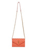 Orange Cassandre Envelope chain wallet