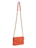 Orange Cassandre Envelope chain wallet