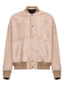 Sand suede Cay bomber jacket