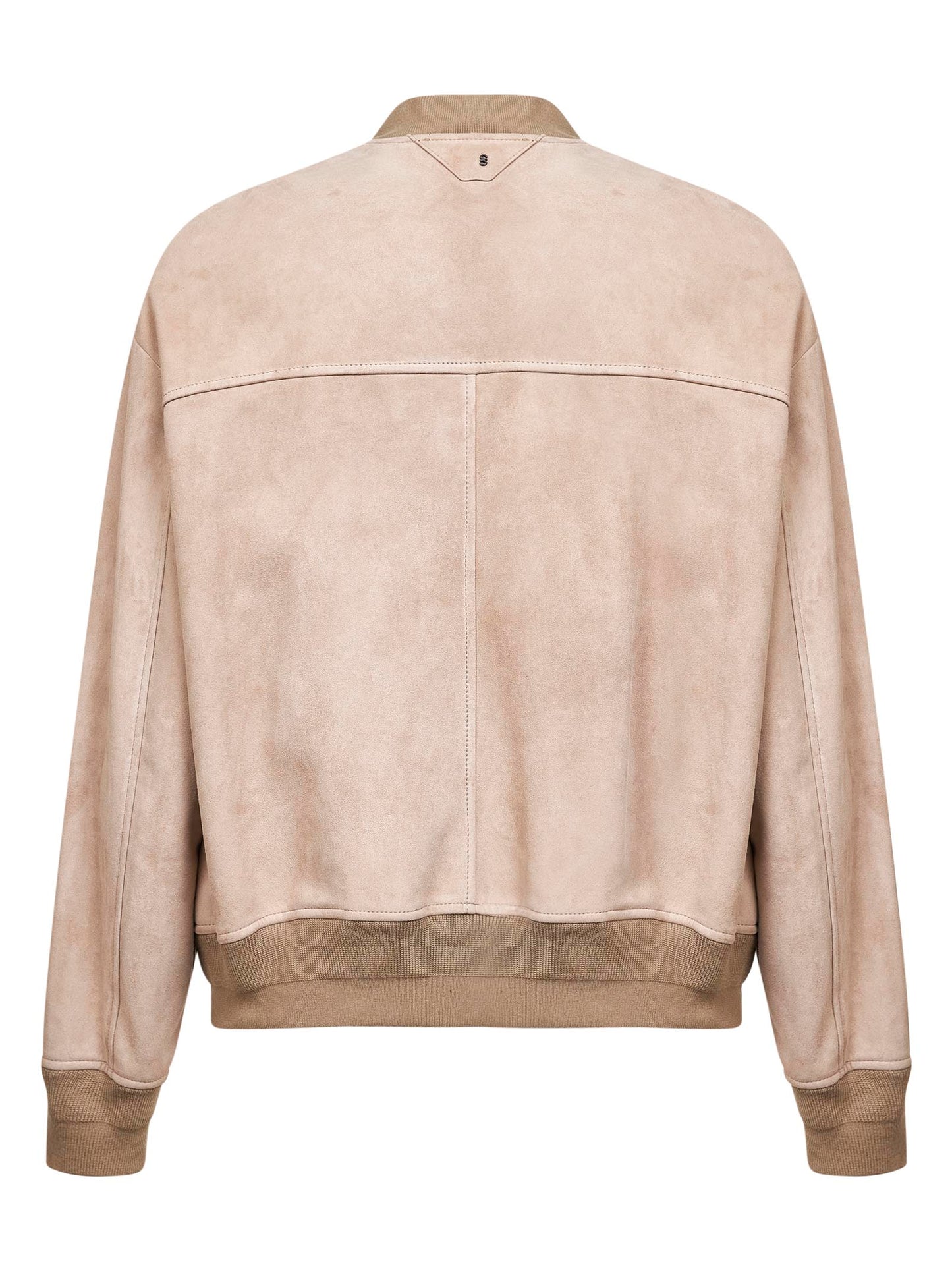 Sand suede Cay bomber jacket