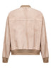 Sand suede Cay bomber jacket