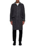 Cappotto in pelle e shearling