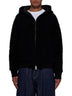 Giacca reversibile in shearling e pelle