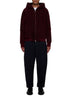 Giacca reversibile in shearling e pelle