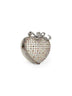 Multicolor Multi-Crystal Heart clutch bag