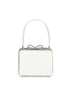 Cream Pearl Embellished micro handbag