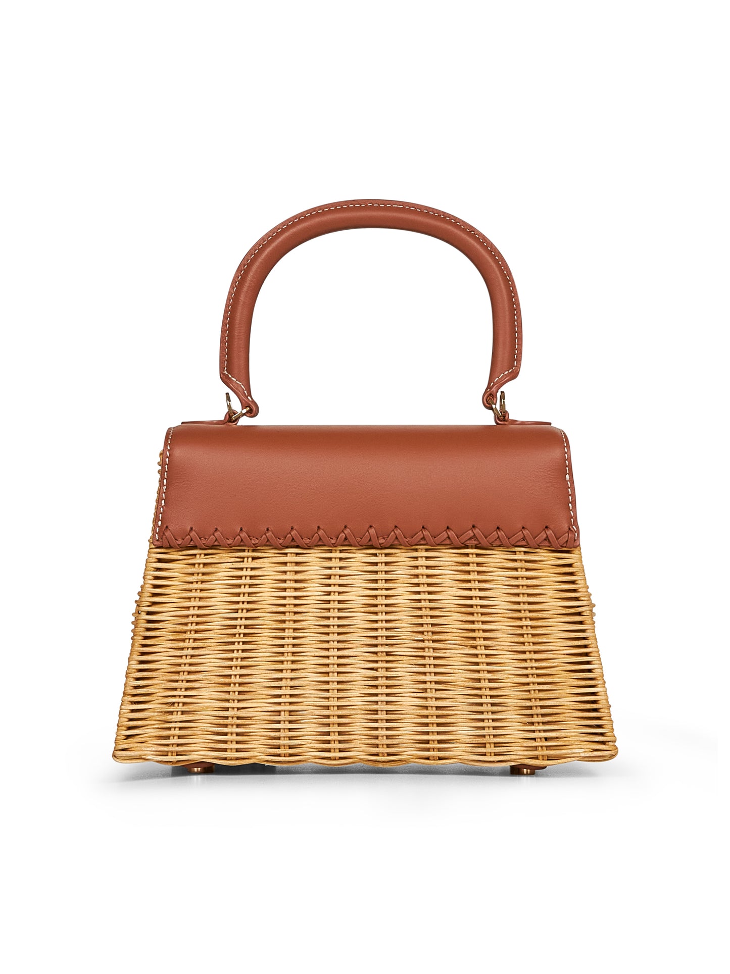 Borsa a mano Mini Bow beige