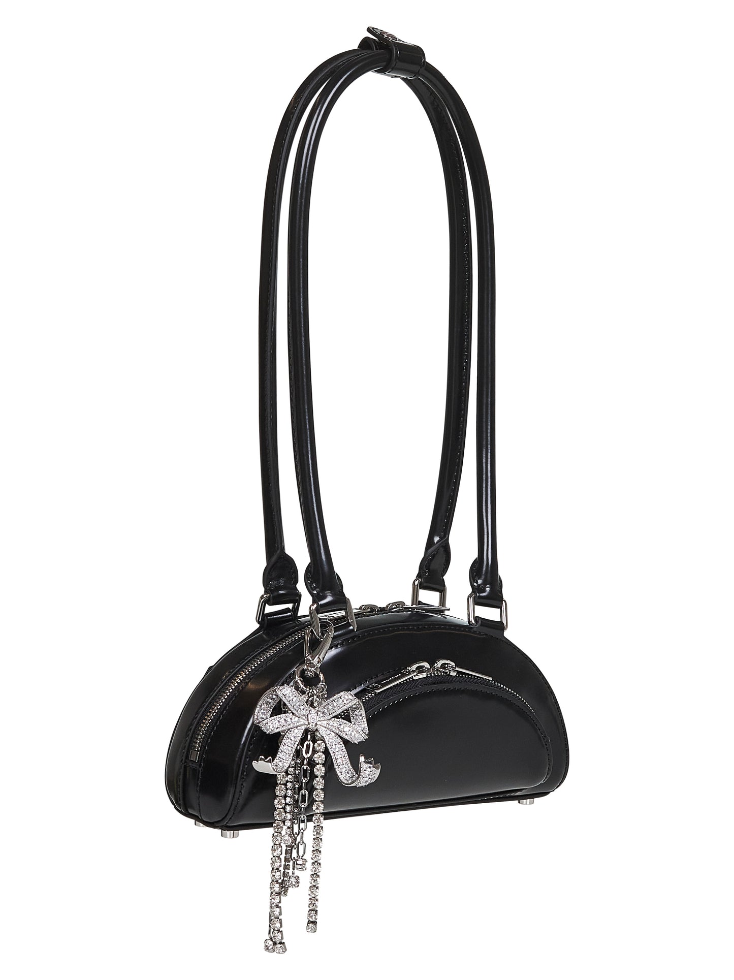 Black mini shoulder bag