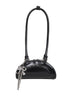 Black mini shoulder bag
