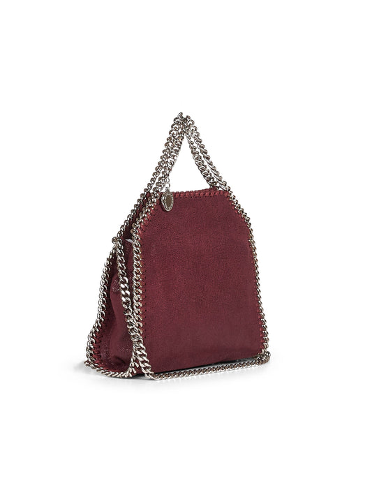 Borsa Tote Micro Falabella prugna