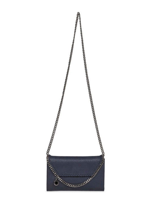 Blue Falabella Wallet Crossbody Bag