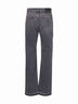 Grey denim Double Waistband Chap jeans