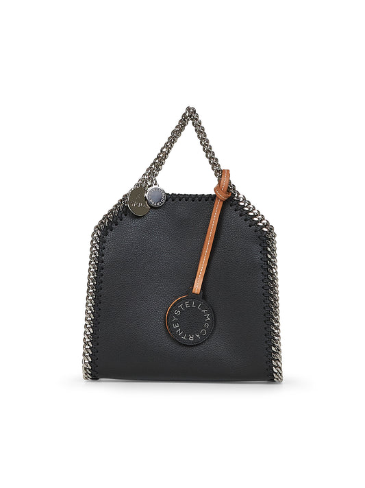 Black Falabella tiny tote bag