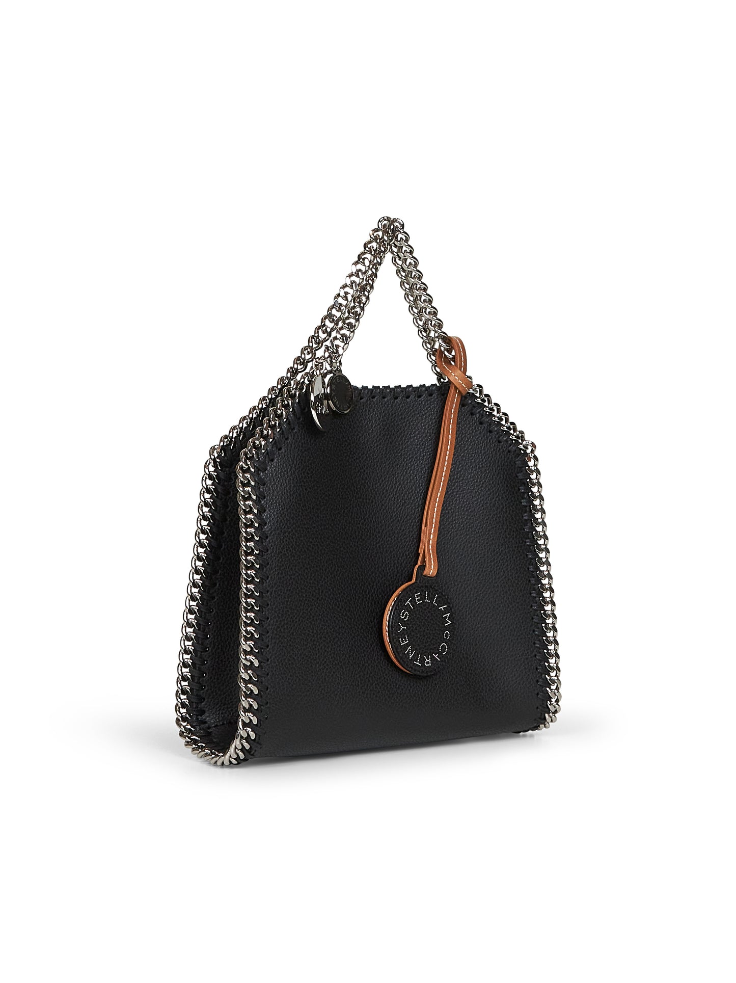 Black Falabella tiny tote bag