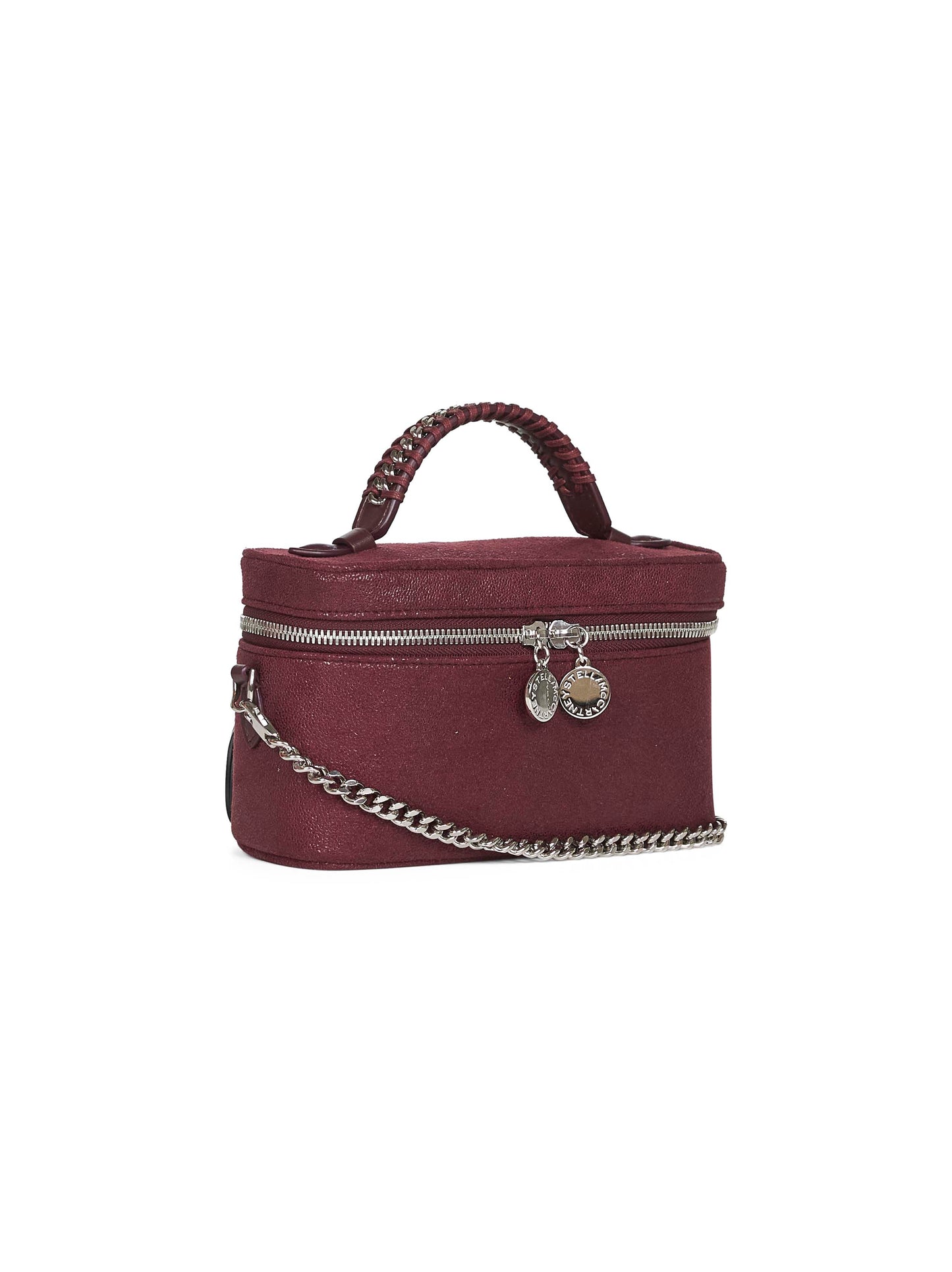 Borsa Vanity Falabella prugna