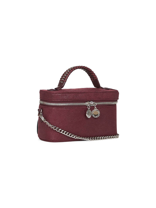 Borsa Vanity Falabella prugna