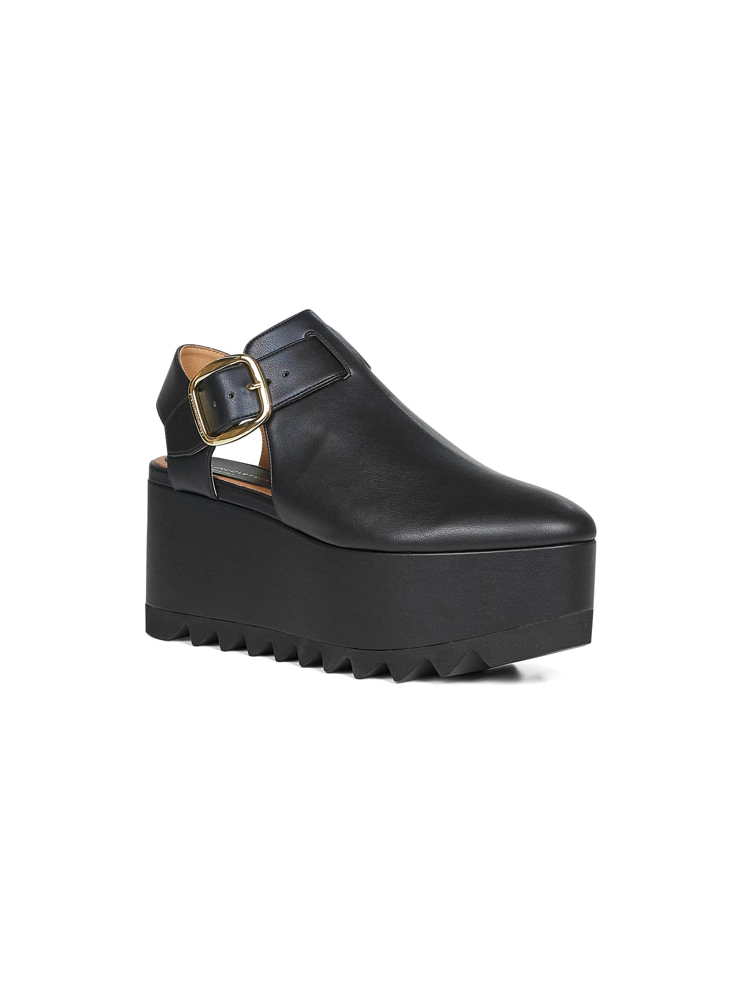 Black VEGEA Elyse platform sandals