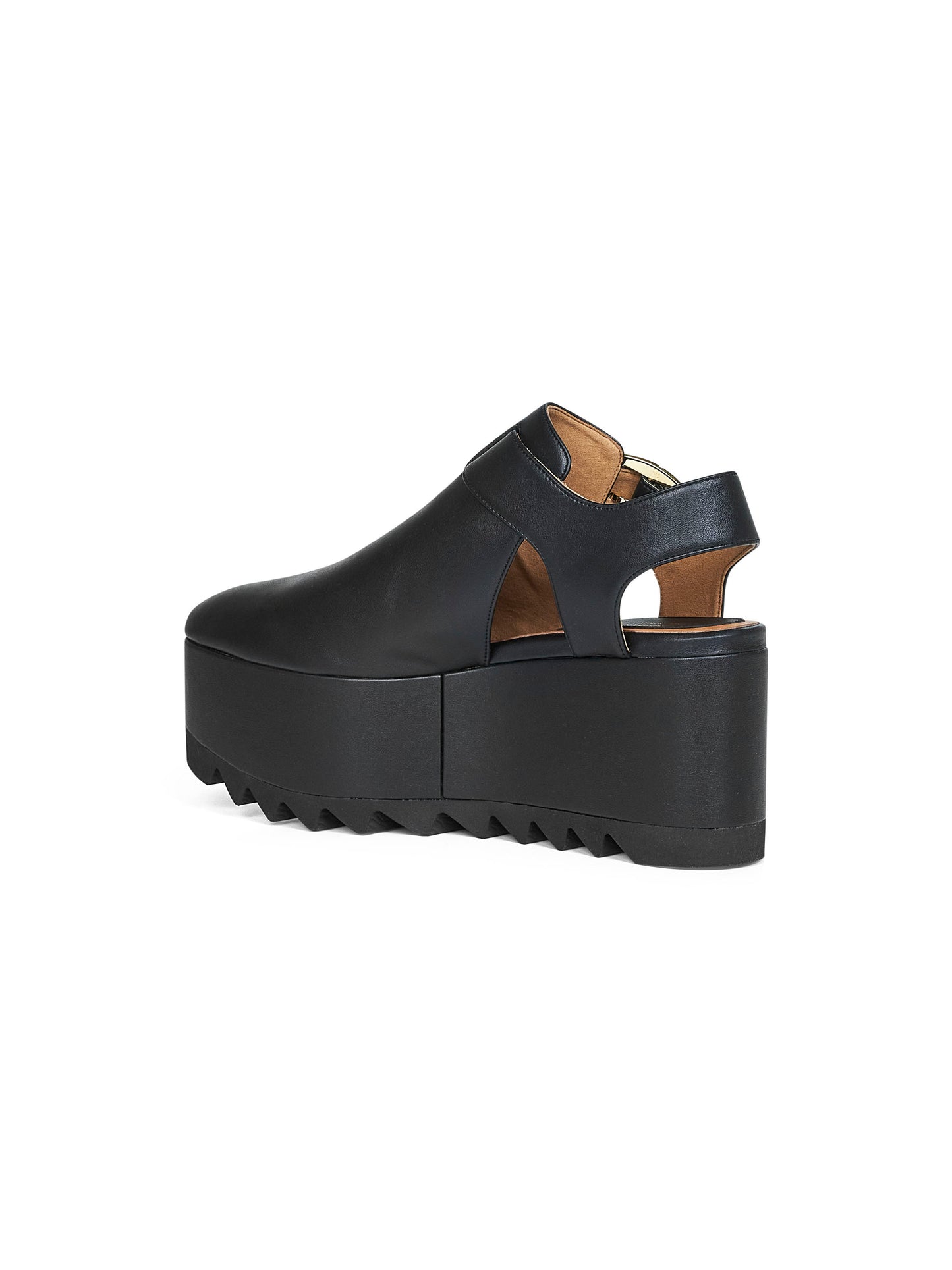 Black VEGEA Elyse platform sandals