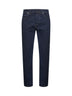 Jeans slim in denim stretch di cotone blu
