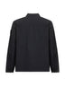 Black cotton overshirt