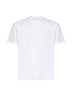 White jersey Compass patch T-shirt