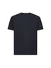 T-shirt in jersey blu con patch Compass