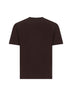 Brown crepe cotton jersey Ghost T-shirt