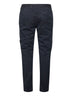 Blue stretch twill cargo trousers