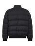 Black DOWN-TC stretch nylon down jacket