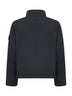 Black micro twill padded jacket