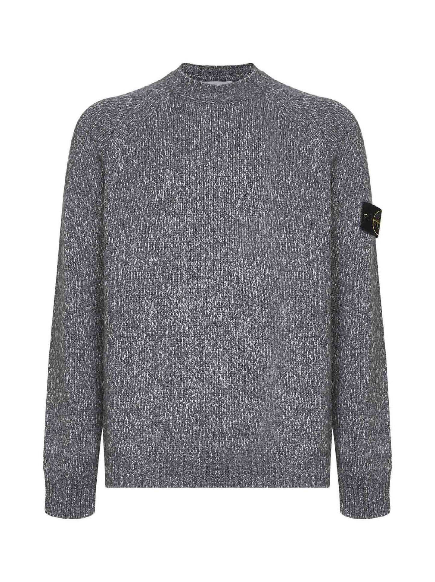 Crewneck sweater with raglan sleeves