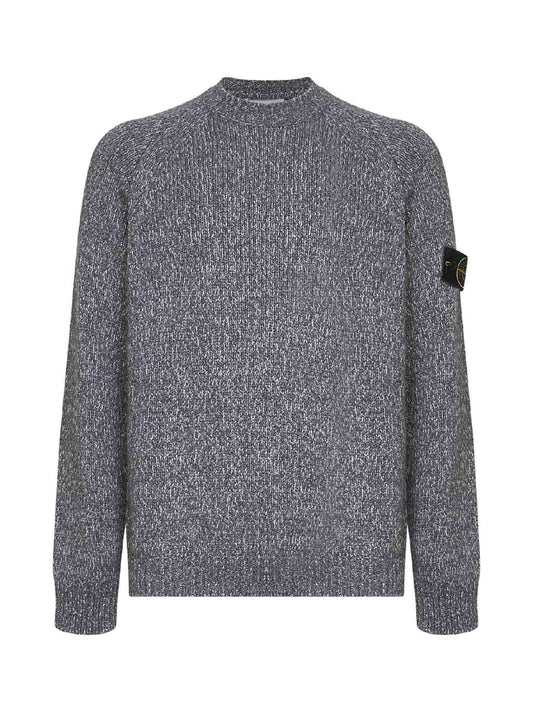 Crewneck sweater with raglan sleeves