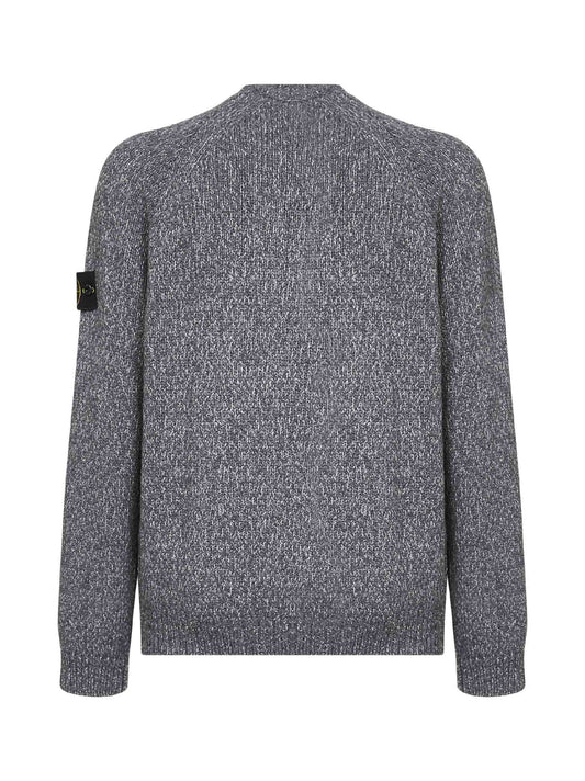 Crewneck sweater with raglan sleeves