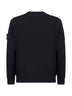 Blue virgin wool crewneck sweater