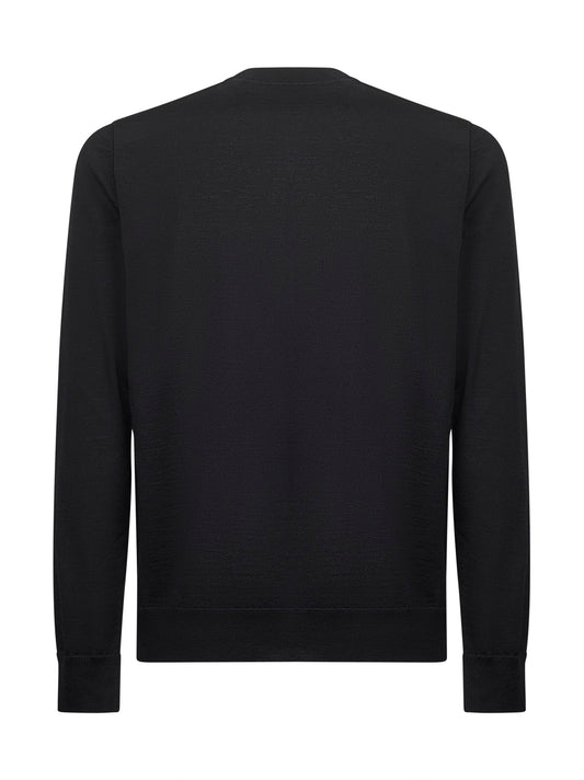 Black Ghost Piece crewneck sweater