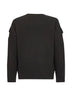 Grey cotton crewneck sweatshirt