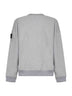 Grey brushed organic cotton sweatshirt