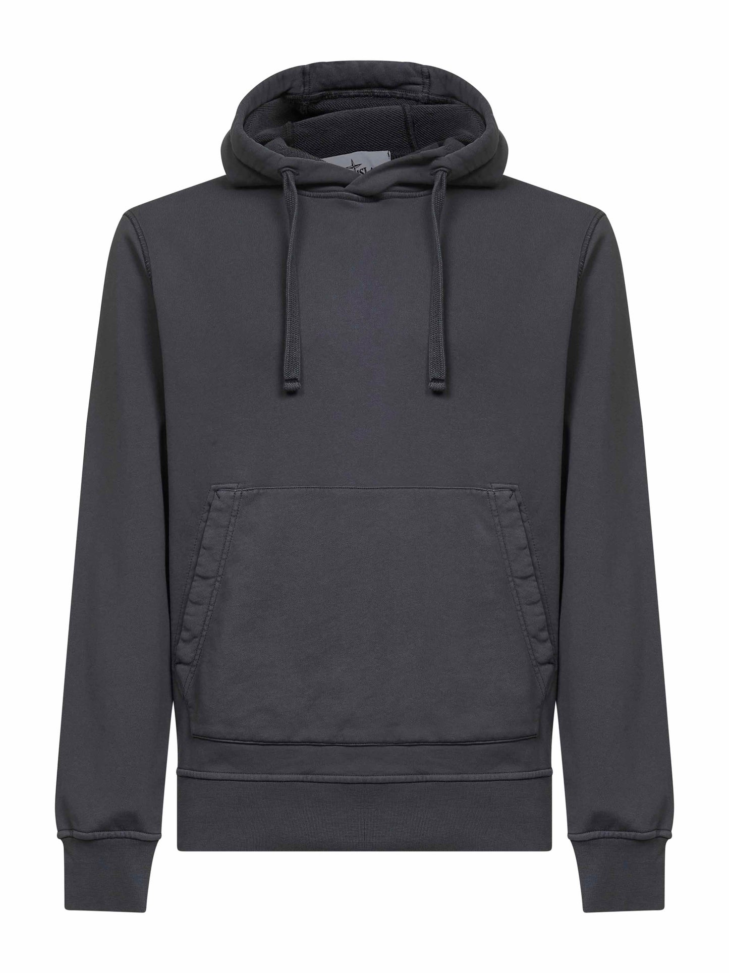 Grey organic cotton hoodie