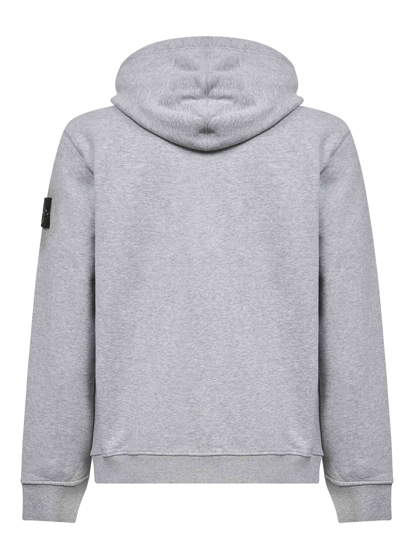 Grey zip-up hoodie