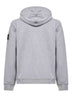 Grey zip-up hoodie
