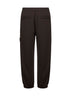 Pantaloni Ghost Piece in felpa marrone