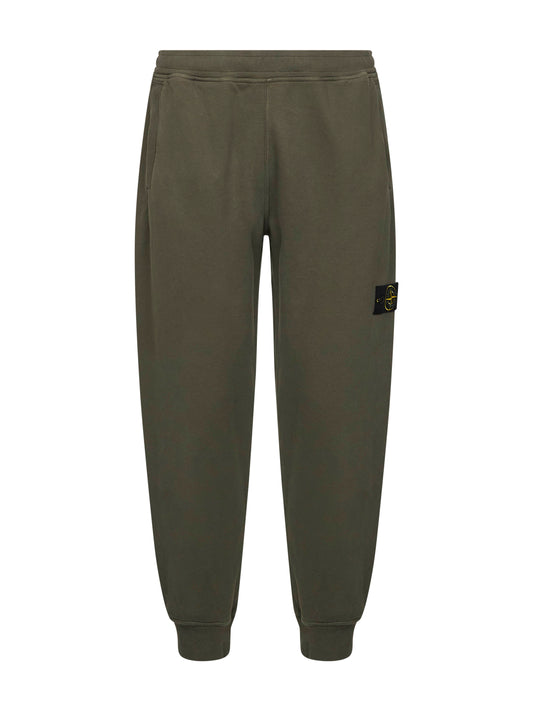 Pantaloni verde jogger Stone Island