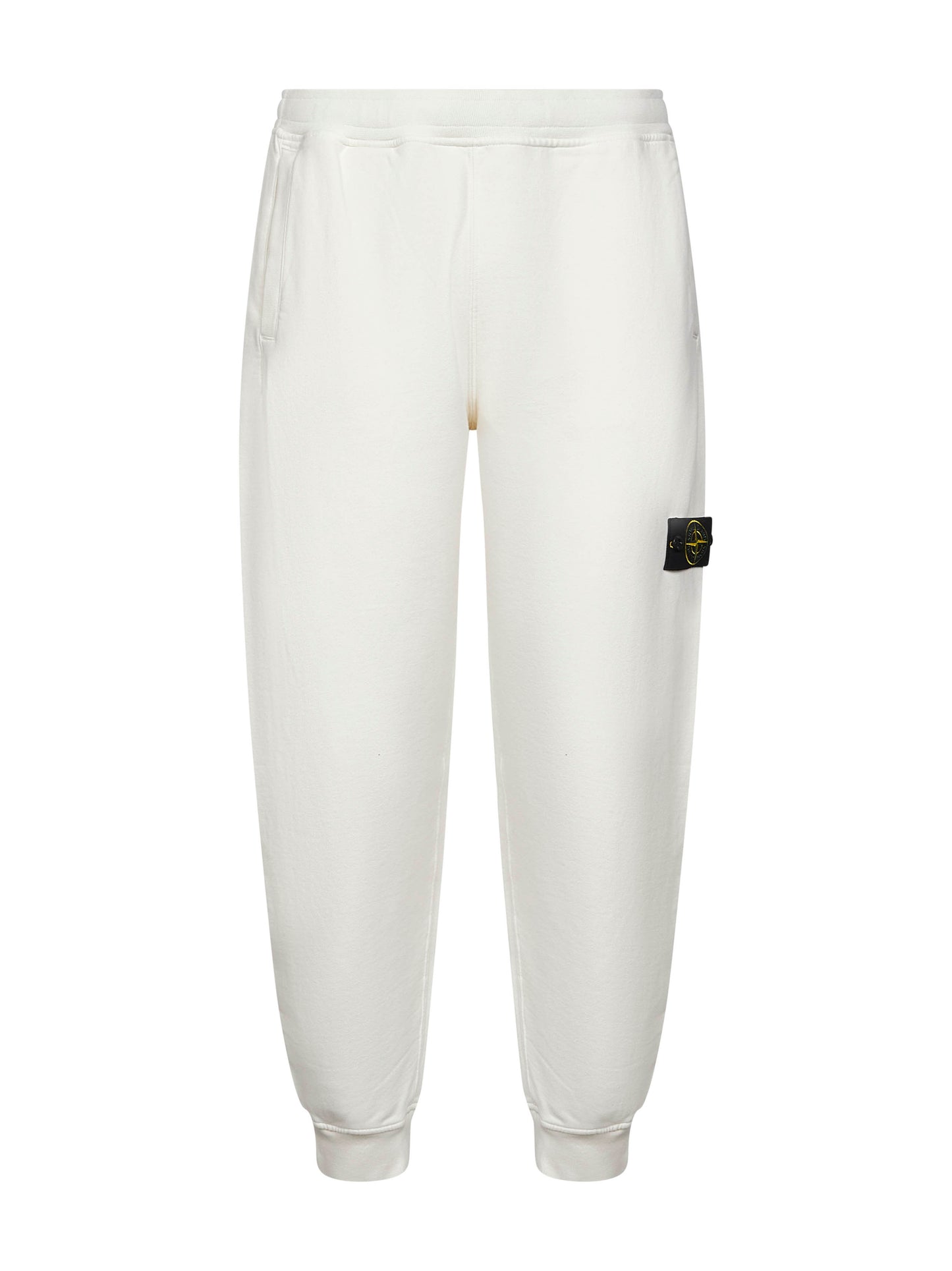 Pantaloni avorio jogger Stone Island