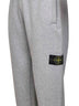 Pantaloni jogger in felpa di cotone biologico garzato grigio