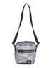 Grey crossbody pouch bag