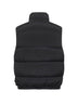 Black Nylon Metal padded vest