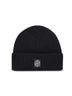 Black RWS ribbed wool beanie