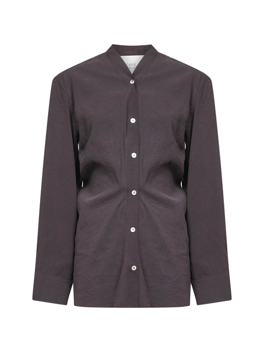 Brown modal blend Acre shirt