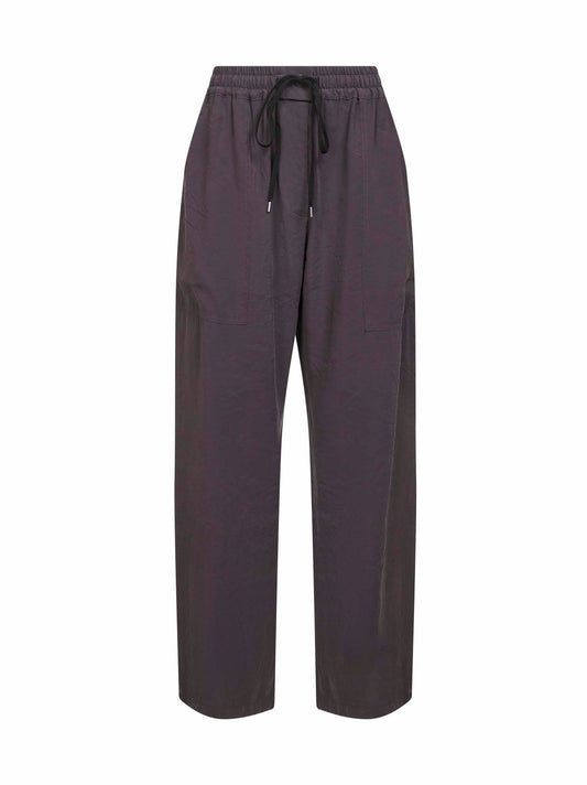 Brown modal blend Capel trousers