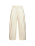Cream cotton twill Dordoni trousers
